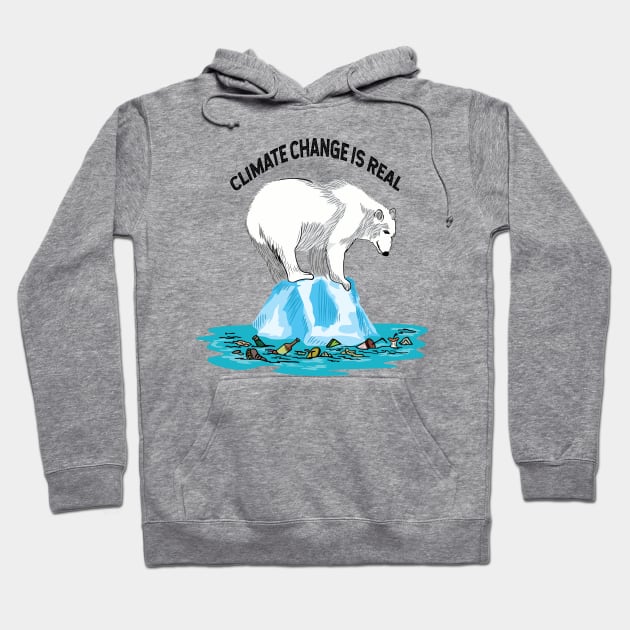 Climate Change Hoodie by ThyShirtProject - Affiliate